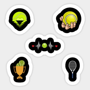 Tennis Lover Sticker